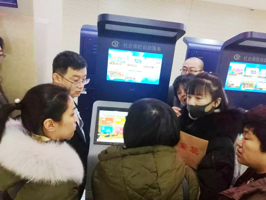 社?？ㄗx卡器模組在哈爾濱社會保障自助一體機安裝使用